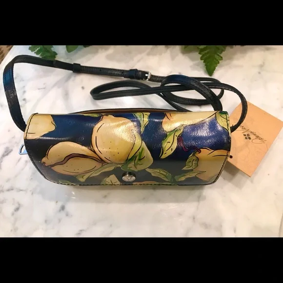 Patricia Nash Leather Positano Limon Crossbody. NWT - Picture 7 of 7